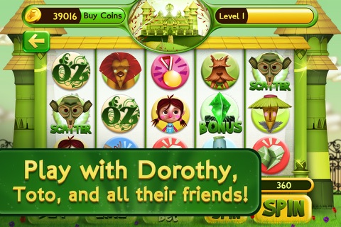 Slots Wizard of Oz screenshot 2