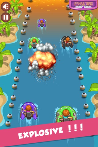 Speed-Boat Reef Racer PRO - A fun water racing game! screenshot 3