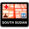 South Sudan Vector Map - Travel Monster