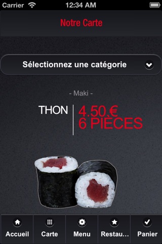 Sushiboutik screenshot 2