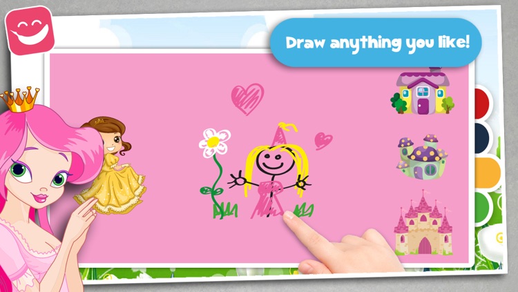 Kids Puzzle Teach me Princesses, discover pink pony’s, fairy tales and the magical princess world screenshot-4