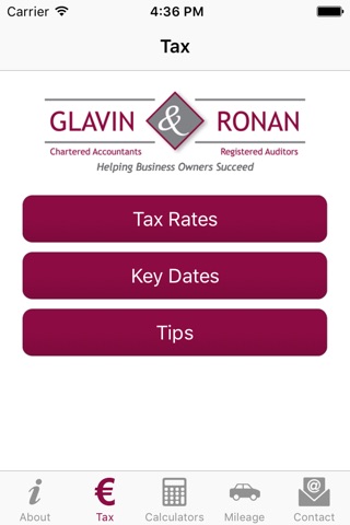 Glavin & Ronan Accountants screenshot 2