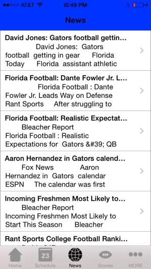 College Sports - Florida Football Edition(圖4)-速報App