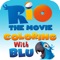 Rio The Movie, Coloring with Blu