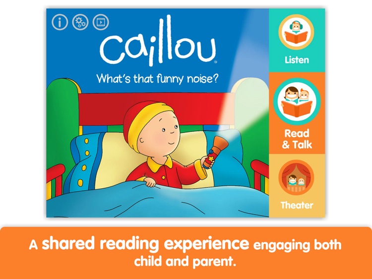 Caillou: What's That Funny Noise? - Lite - by i Read With