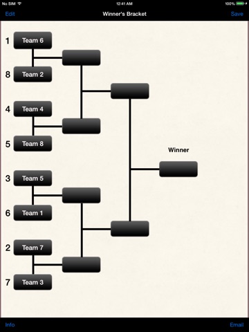 Bracket Creator HD By CS Sports - Bracket Maker for Tourney and Playoff screenshot 3