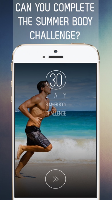 30 Day Summer Body For Men Challenge for Beach Muscles Screenshot 1