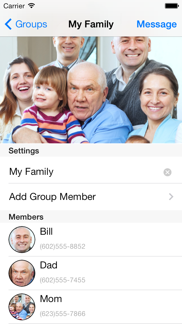 GroupChat - Group iMessagesのおすすめ画像1