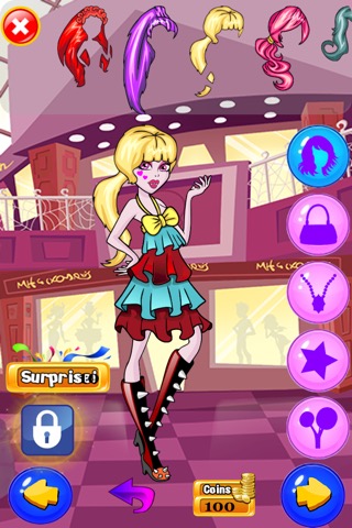 Monster Girls Fashion Beauty Makeover & Dress Up: Style the Fashionistasのおすすめ画像5