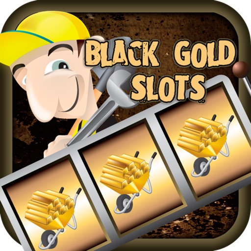 Las Vegas Black Gold Slot Machine Icon