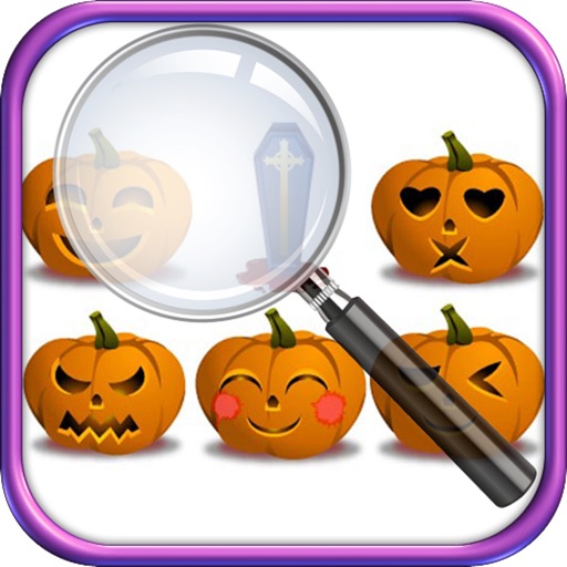 Halloween Picture Hunter - Spot the Differences of Halloween Costumes Crafts Gifts Photo Icon