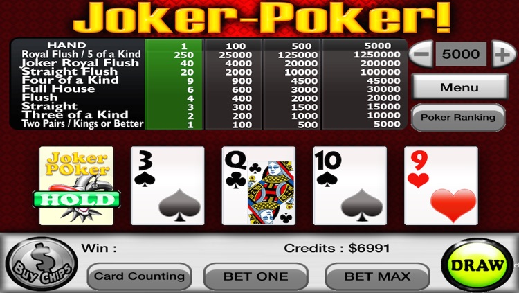 Free joker poker app