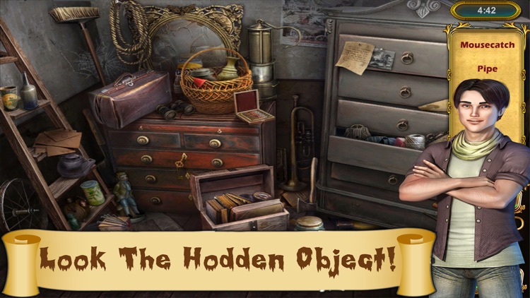 Hidden Object Ghost of Library Mystic Book