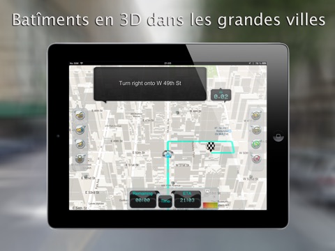 iWay GPS Navigation for iPad - Turn by turn voice guidance with offline mode screenshot 2