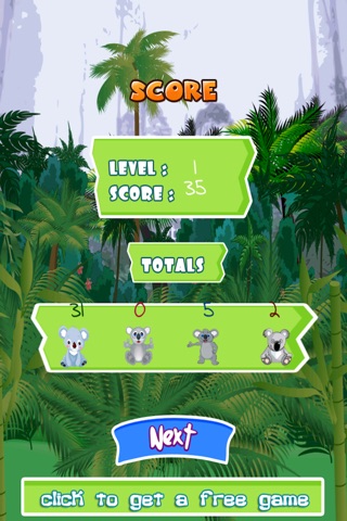Koala Fall Survival Blast - Crazy Angry Dingo Escape Game for Kids screenshot 4