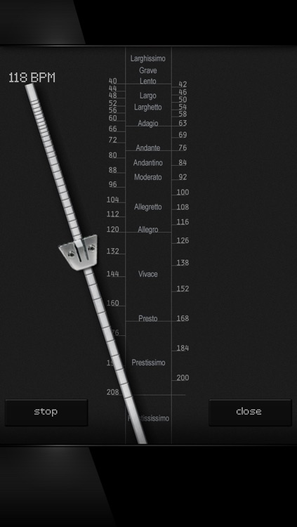 SimpliMET - Accurate Digital Metronome with Acoustic Sounds and Pendulum Display