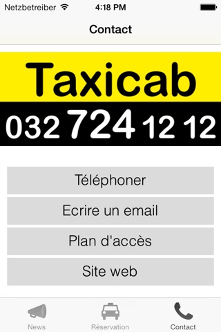 Taxicab screenshot 3