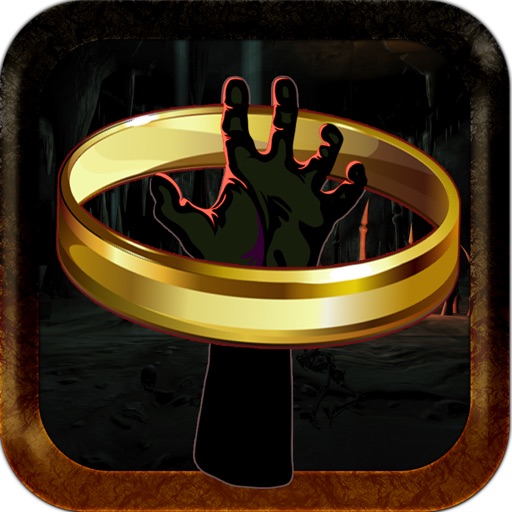 Scary Monster Creature Hand Ring Toss Throwing Challenge Icon