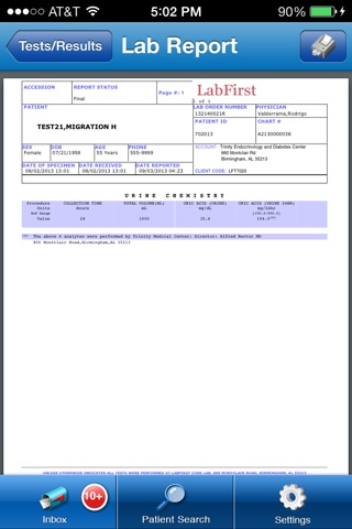 LabFirst Lab Results 2 screenshot 3