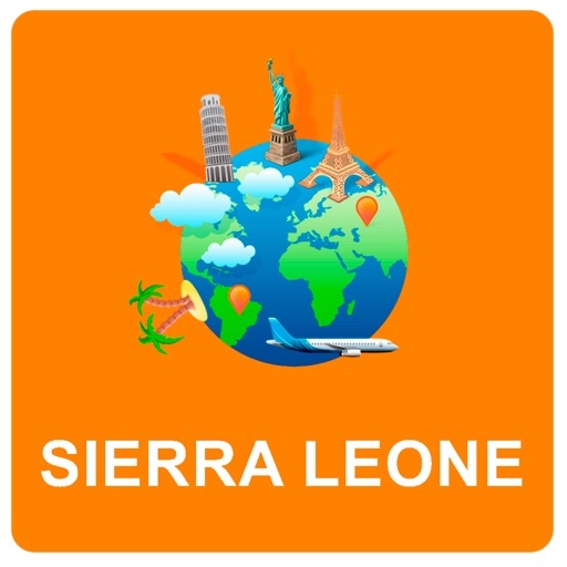 Sierra Leone Off Vector Map - Vector World icon