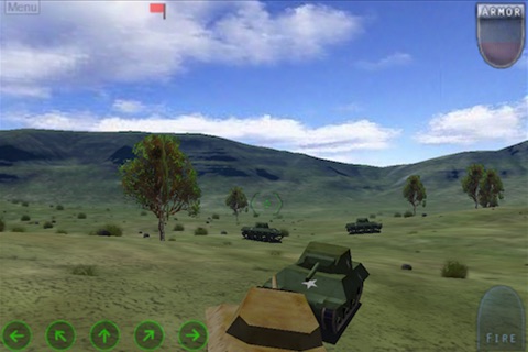 Heavy Tanks 3D Game screenshot 2