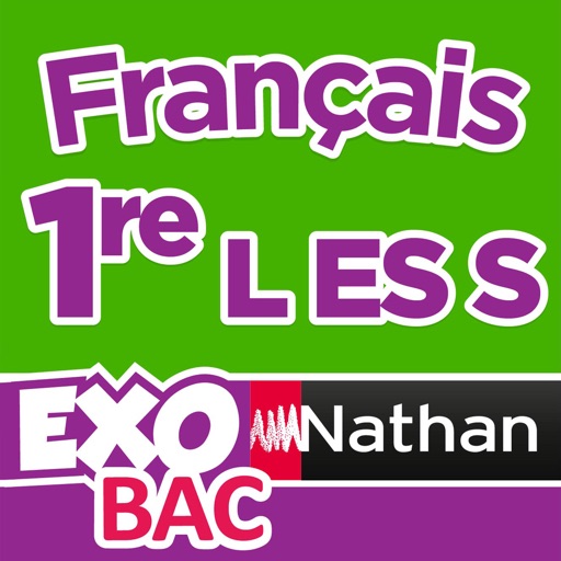 ExoNathan BAC Français 1re L-ES-S : des exercices de révision et d’entraînement pour les élèves du lycée iOS App