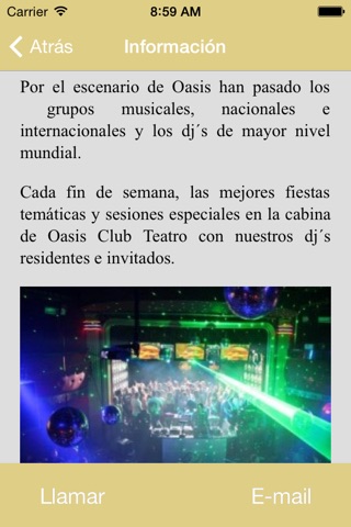 Oasis Club Teatro Zaragoza screenshot 2