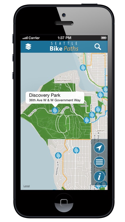 Seattle Bike Paths screenshot-3