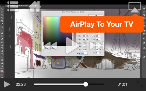 Creating Animation Backgrounds screenshot 4
