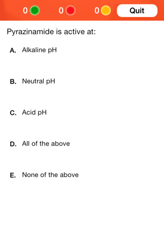Pharmacology 1st part ACEM Study Quiz screenshot 2