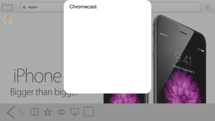 BrowseCast for ChromeCast