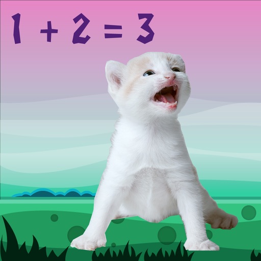Kitten Math - Boost Your Brain Power with Kitten Cuteness Icon