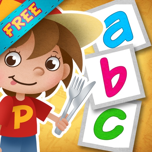 Eat Salad! : FREE part of "Read With Pen" series - apps that will teach your toddler to read! Icon