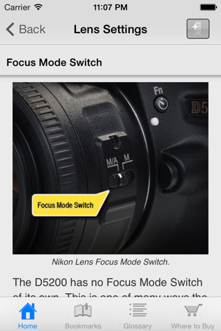 Ken Rockwell's Nikon D5200 Guide screenshot 4