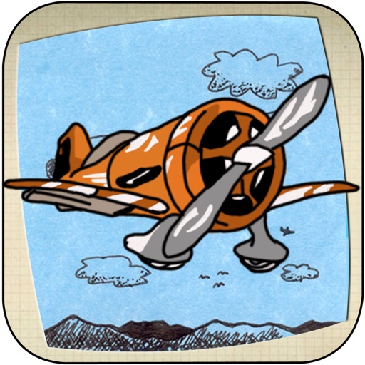 Air Doodle Fighter War Free Game - Escape the Enemy iOS App