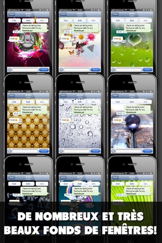 Backgrounds for your Messenger screenshot 2