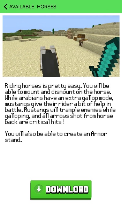HORSE MOD - Rideable Horses Mods for Minecraft PC Guide Edition