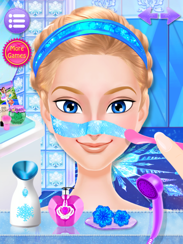 Frozen Ice Queen - Beauty SPA iPad app afbeelding 1