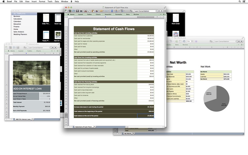 Templates for Microsoft Excel (Office) thumbnail 3