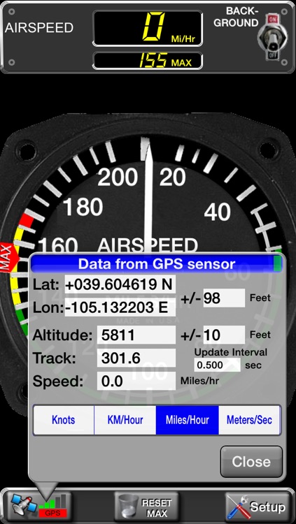 Aircraft Airspeed