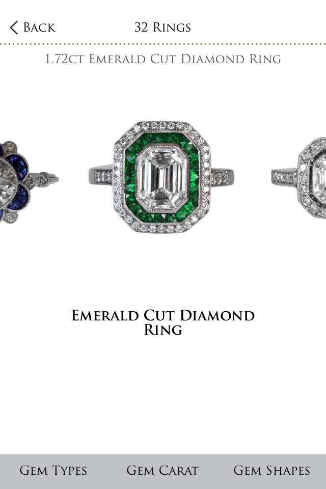 Vintage Engagement Rings - Try It On - Estate Diamond Jewelry screenshot 4