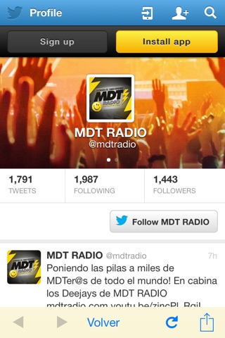 MDT Radio screenshot 4