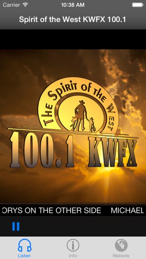 Spirit of the West KWFX 100.1