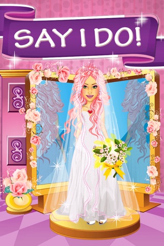 Wedding Day Dress-Up - Fashion Your 3D Girls With Style FREE screenshot 4