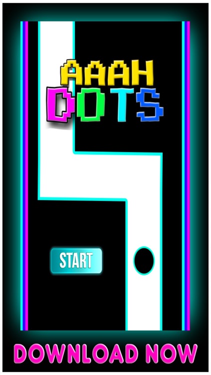 Aaah Dots : Keep the dot on the line FREE!