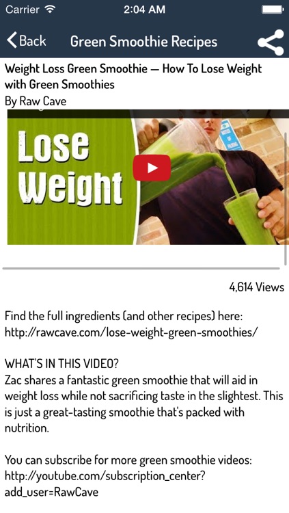 Smoothie Recipes - Ultimate Video Guide For Smoothie Recipes screenshot-3