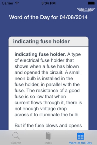 Aviation Dictionary screenshot 2