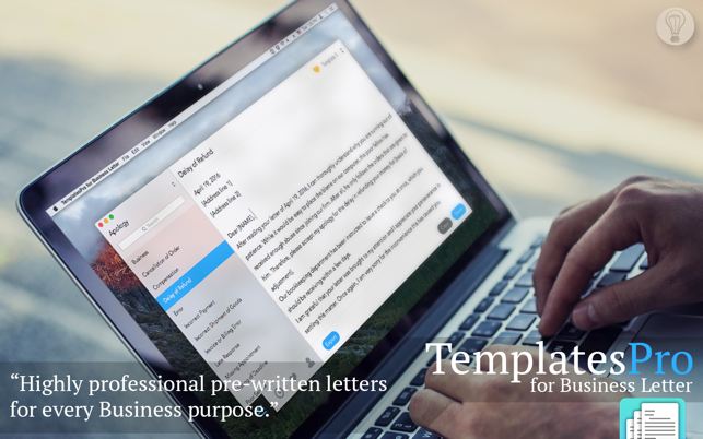 TemplatesPro for Business Letter