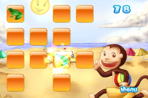 Matching Monkey Game: Matching Pairs for Kids - Touch, Listen, and See Pictures screenshot 3
