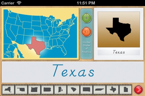 United States of America - A Montessori Approach To Geography - LITE screenshot 2